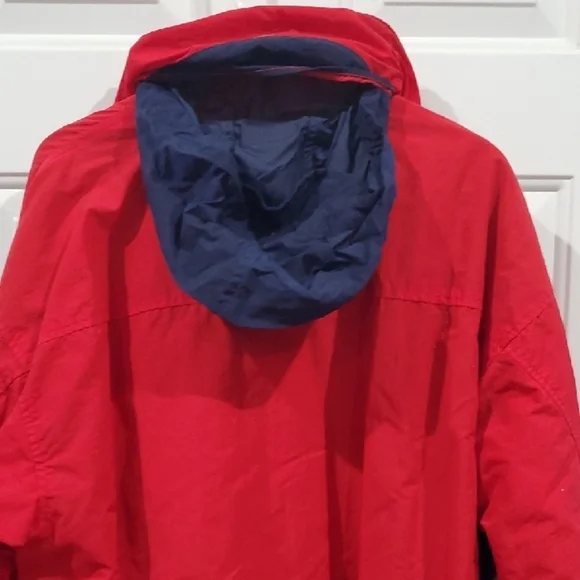American Eagle Outfitters Red ActiveSport Pullover Jacket Kangaroo Pouch MEDIUM - Picture 9 of 11
